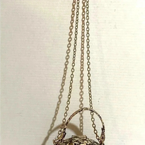 Zara snakekin print faux leather shoulder handbag - Picture 5 of 8